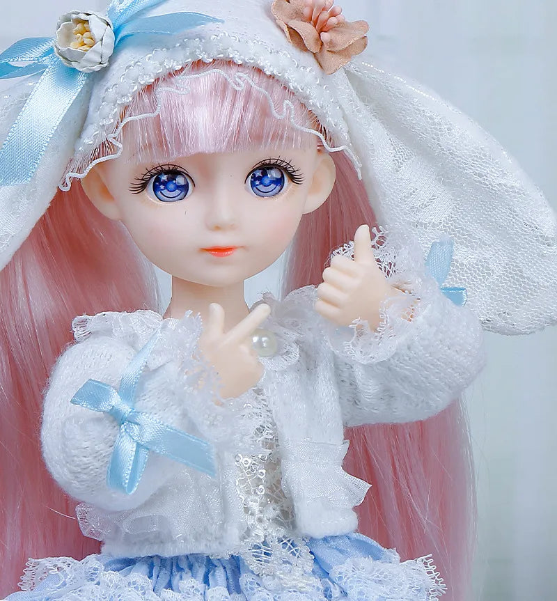 23 Ball-joint Kawaii Dress Up Doll