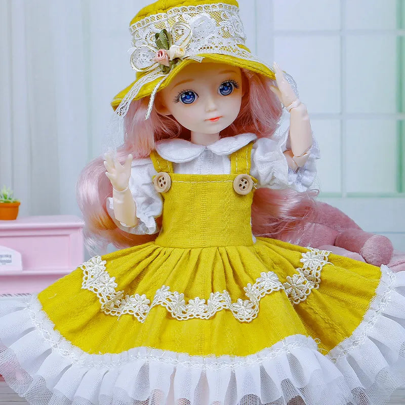 23 Ball-joint Kawaii Dress Up Doll