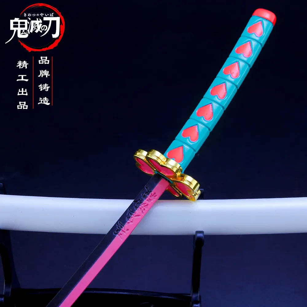 'Kanroji Mitsuri Nichirin' Blade - Mini Japanese Alloy Sword