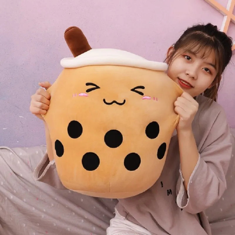 35cm Boba Tea Milk Tea Soft Plushie Pillow