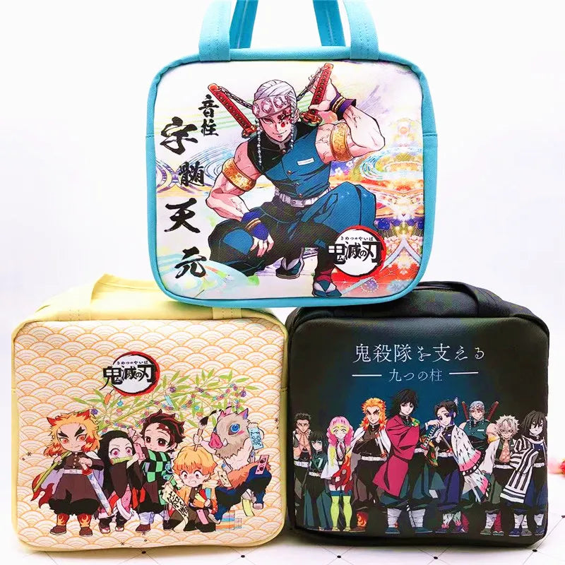 Demon Slayer 'Kimetsu No Yaiba' Kawaii Anime Tote Bag