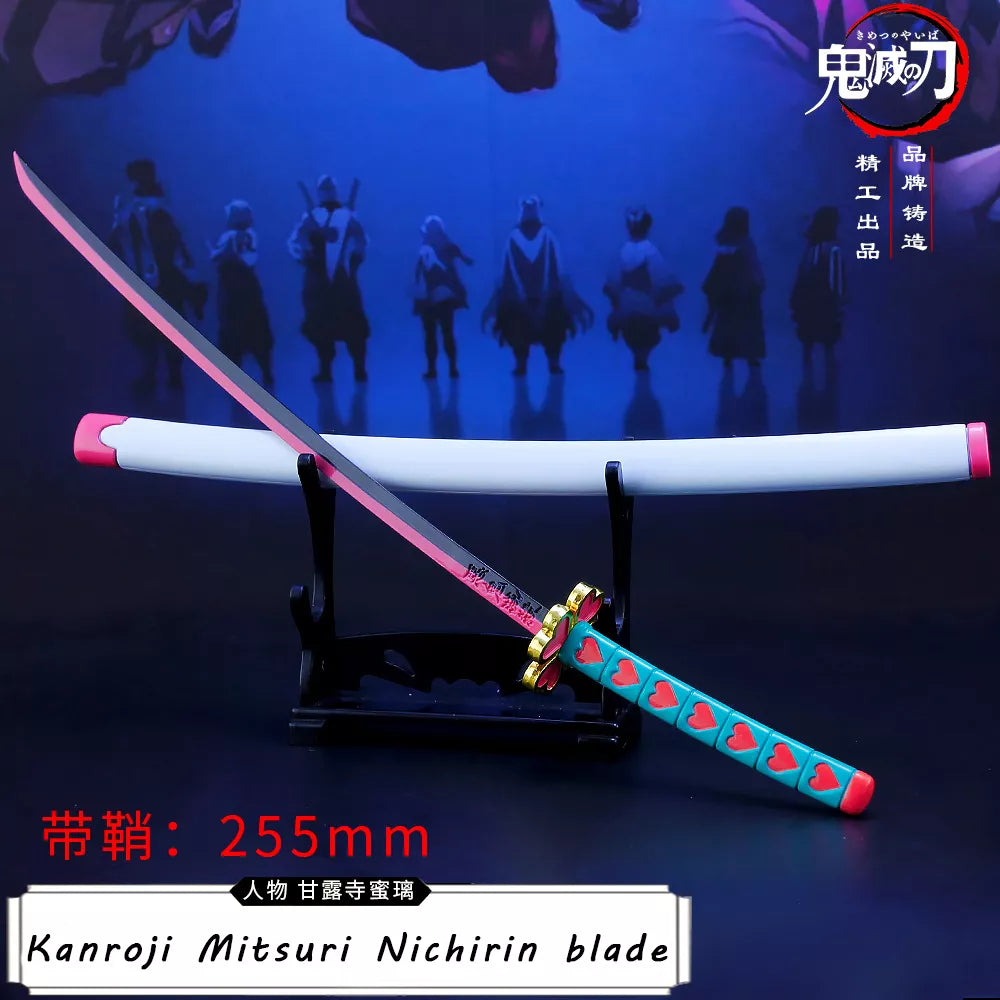 'Kanroji Mitsuri Nichirin' Blade - Mini Japanese Alloy Sword