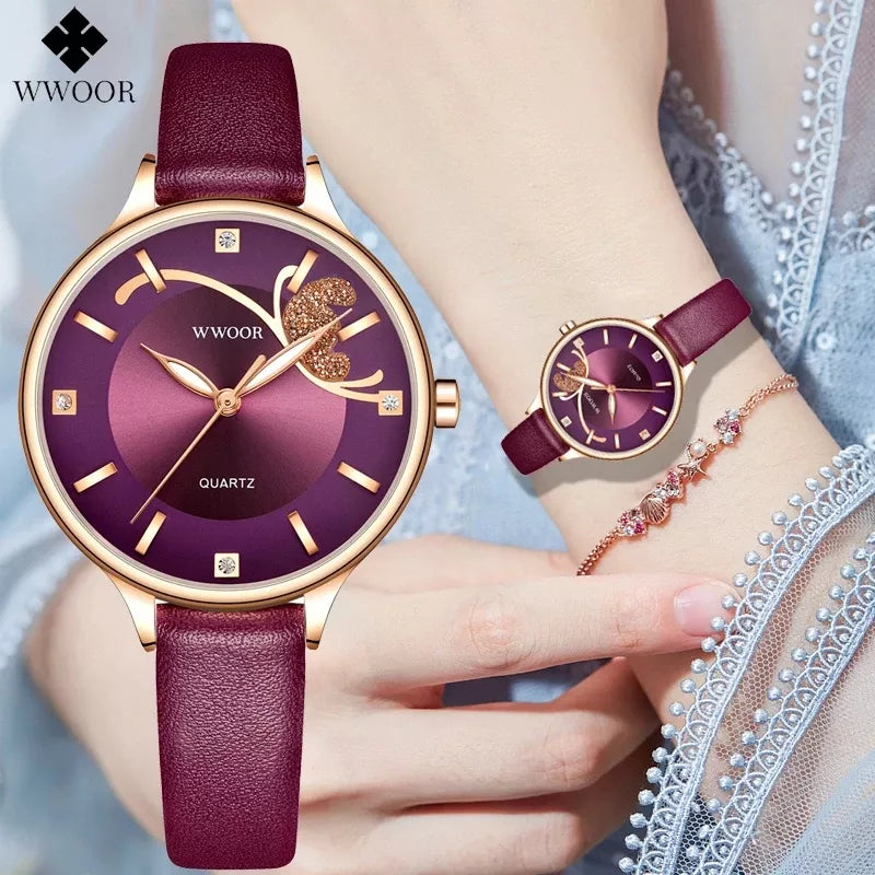 Relogio Feminino W Woor 2022 Japanese Quartz Wristwatch